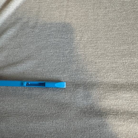 Orvis Classic Collection Top Small Oversized Light Blue Short Sleeve Stretchy - Picture 4 of 12